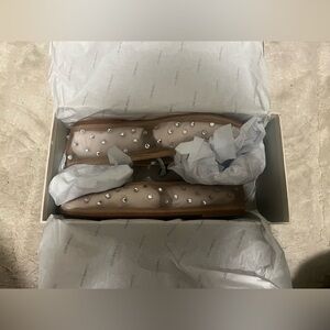 NWT Tony Bianco Milo Skin Nylon Flats